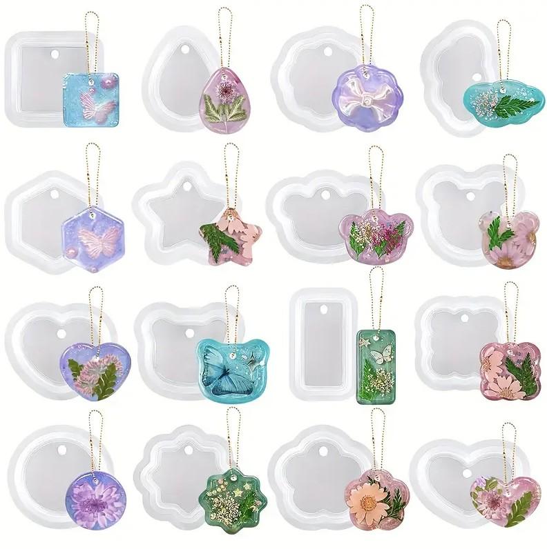 シリコンモールド★チェーン通し穴有★16種★1個200円